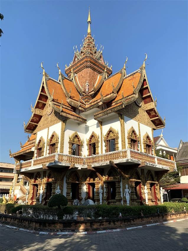Một góc khác chùa Buppharam Chiang Mai 