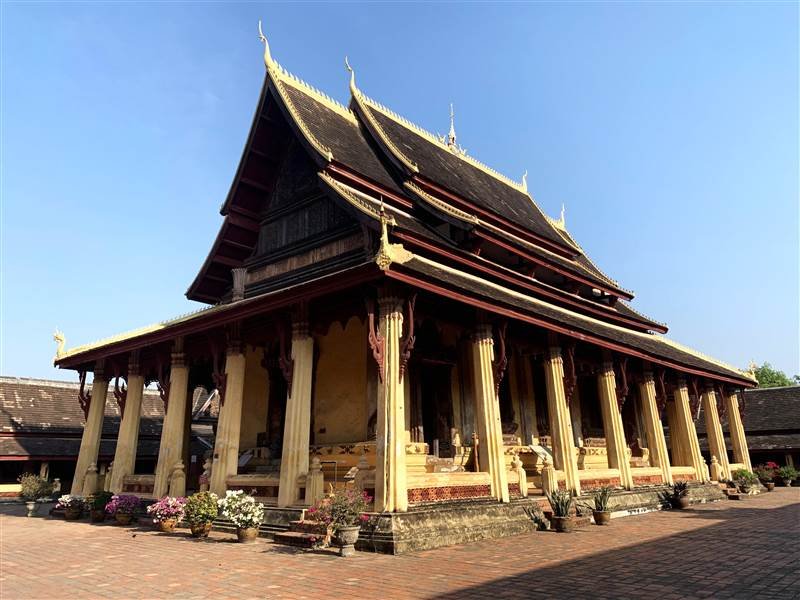 Chùa Wat Si Saket tại Vientiane Lào