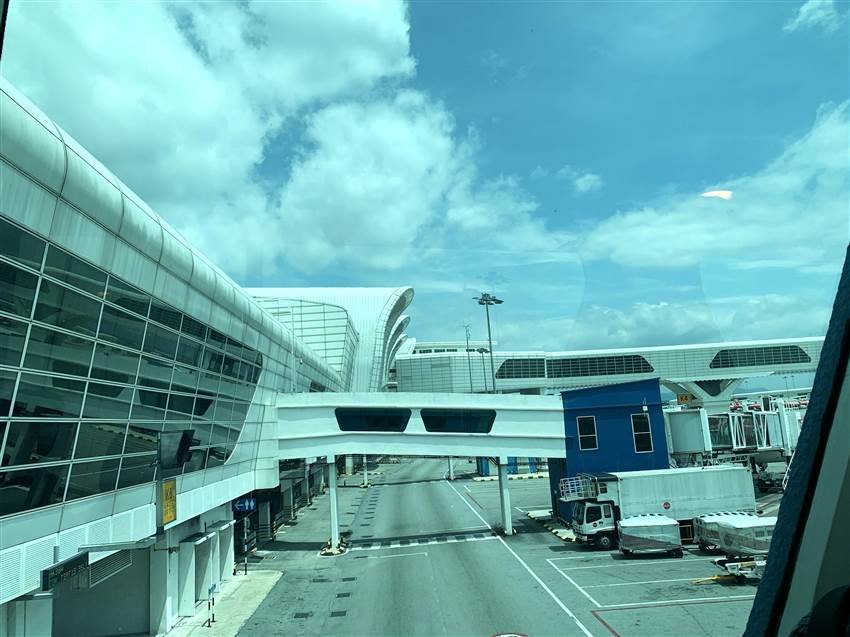 Góc sân bay KLIA Malaysia