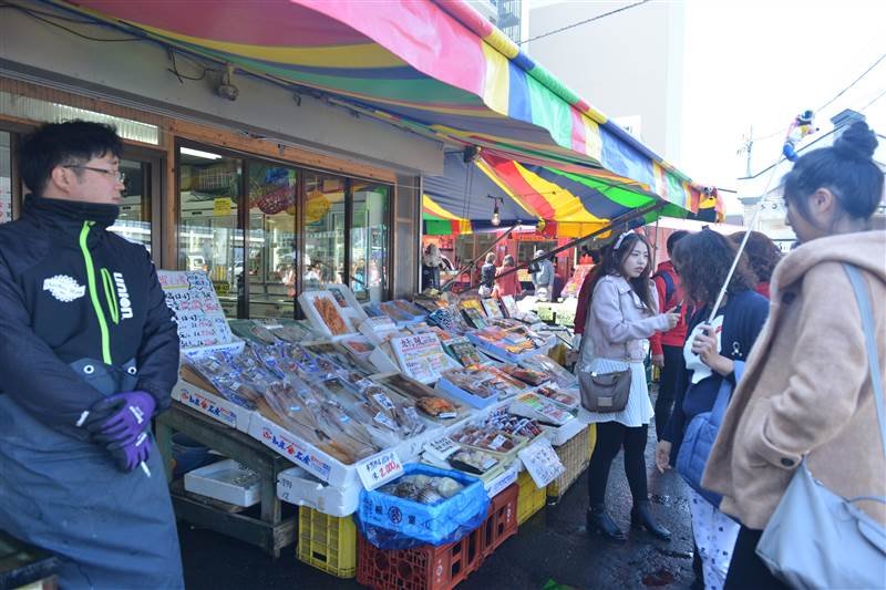 Góc chợ hải sản Hakodate, Photo Samgoshare