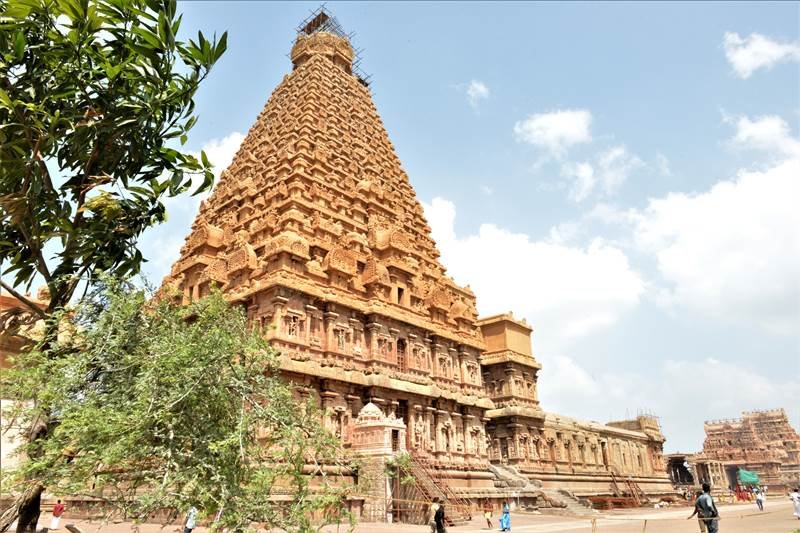 Đền Great Living Chola di sản văn hóa tại Tamil Nadu