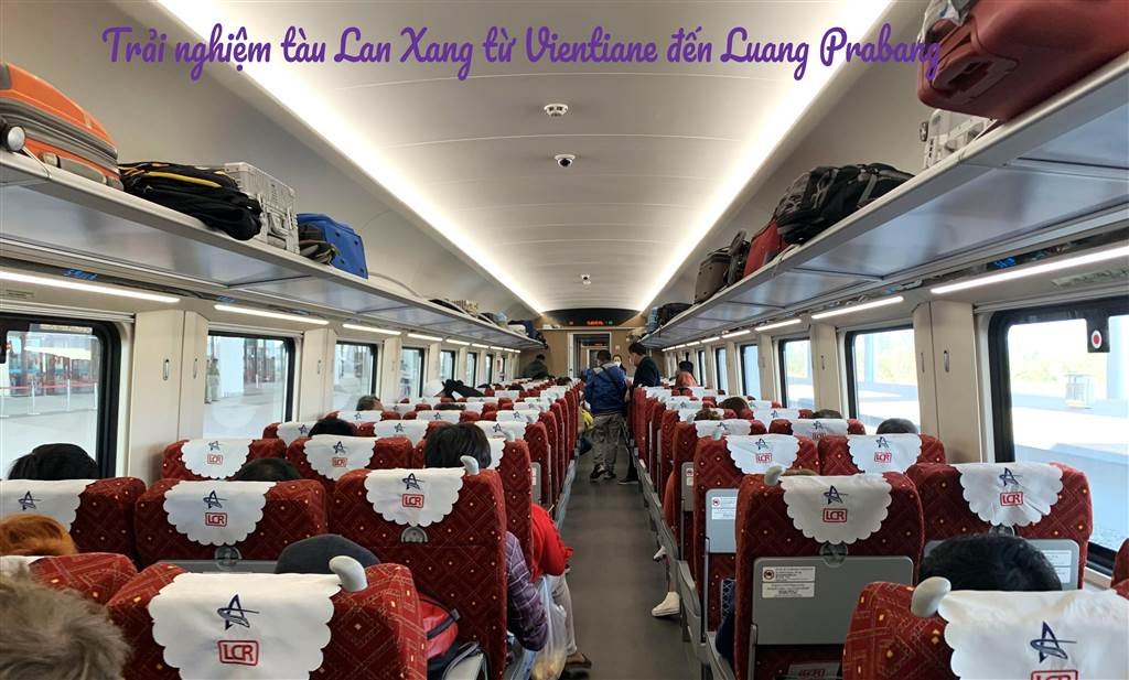 Hànk khách và nội thất tàu cao tốc Lan Xang