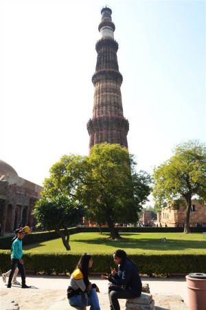 Tháp Qutab Minar tại di sản