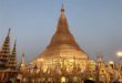 Chiều hoàng hôn an lành chùa Shwedagon. Photo Samgoshare